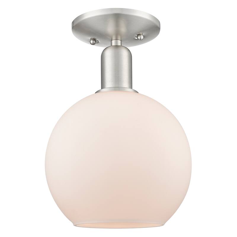 Innovations Lighting Endless Possibilities Arcadia - Athens - 1 Light 8" Semi-Flush Mount