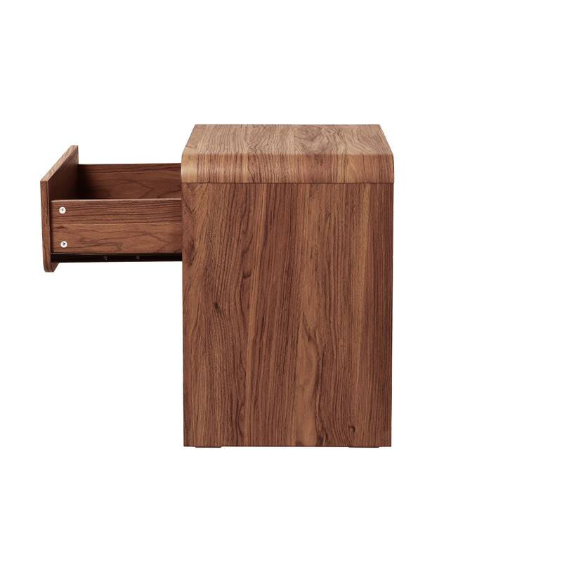 NPD Furniture Delmare KD Side/ End Table with 1 Drawer