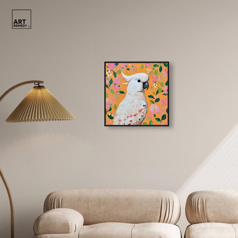 White Cockatoo II Canvas by Art Remedy
