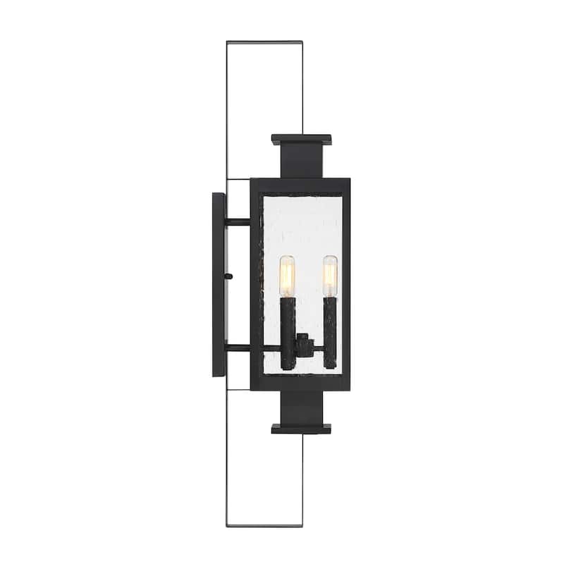 Savoy House 5-829 Ascott 3 Light 32" Tall Outdoor Wall Sconce
