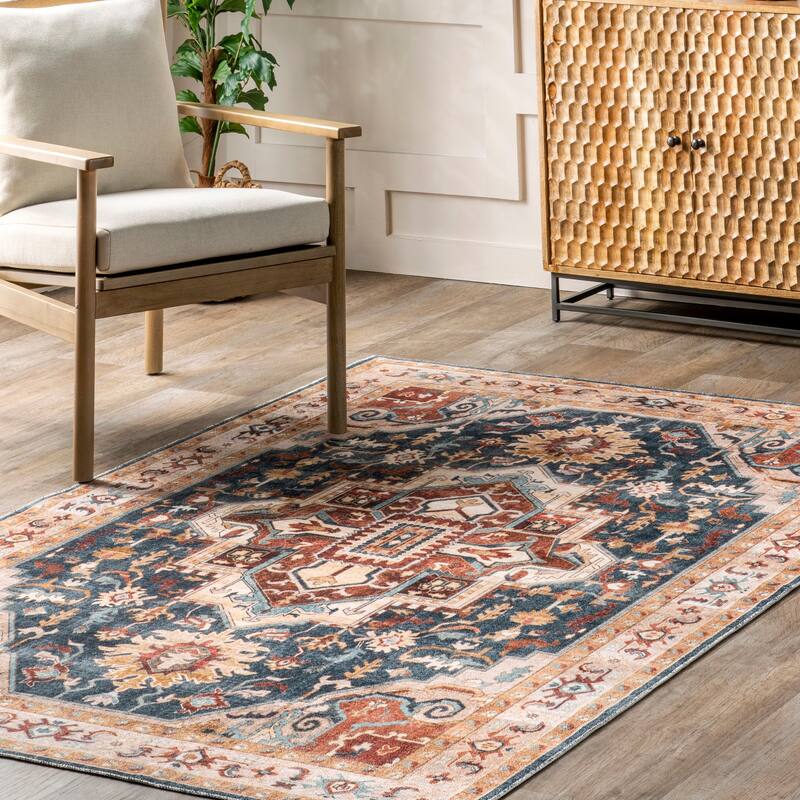 Nuloom Zendaya SplashGuard Machine Washable Area Rug