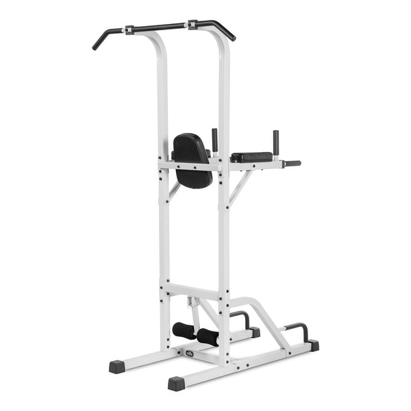 XMark Fitness Power Tower Pull Up VKR Set Up Hold XM 4432 WHITE