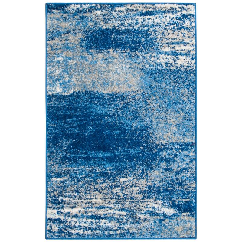 SAFAVIEH Adirondack Brynn Modern Abstract Rug - 2'6" x 4' - Silver/Blue