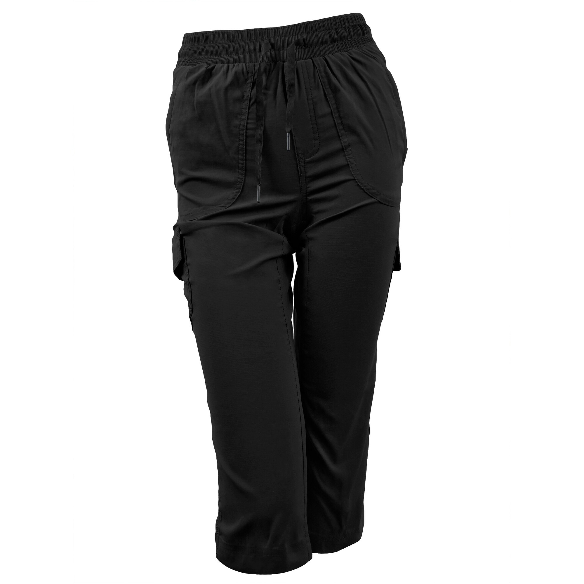 ladies pull on capri pants
