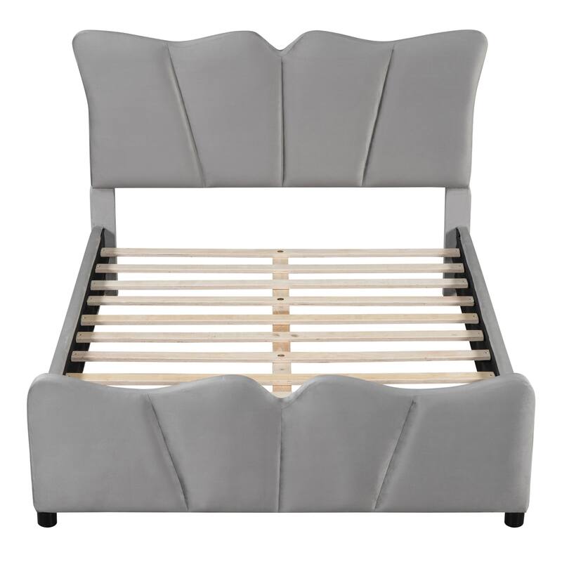 Modern Upholstered Platform Bed