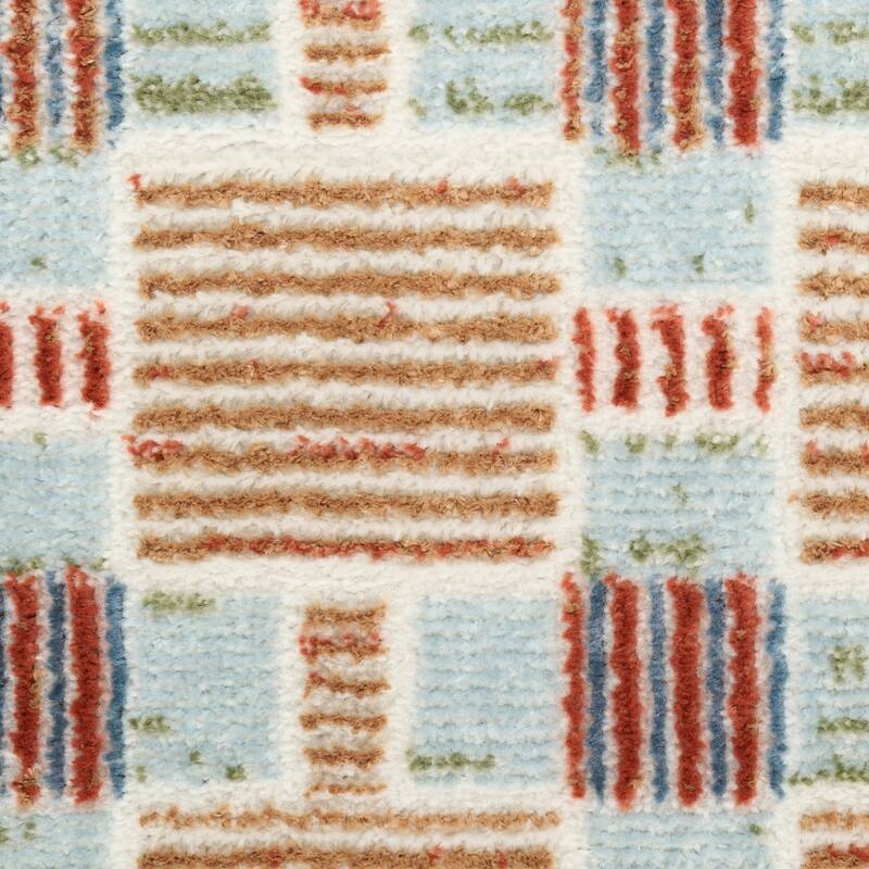 Nourison Nordic Indoor only Geometric Area Rug