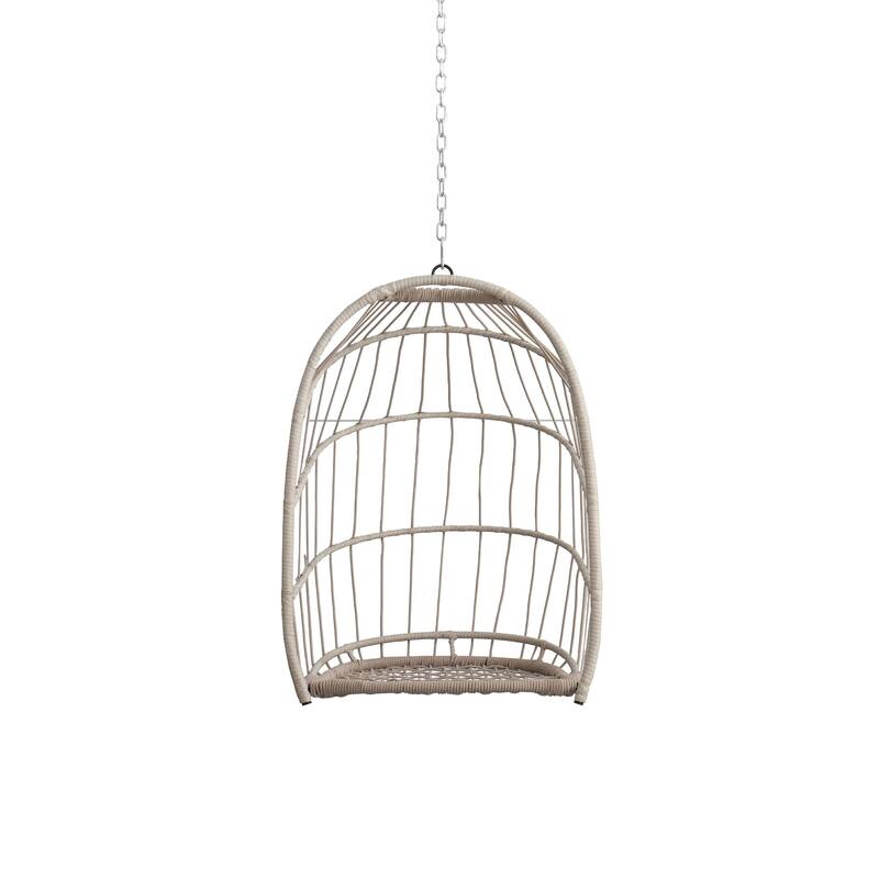 Weaving Egg Hanging Chairs Swing Hanging Basket Chair with Cushion