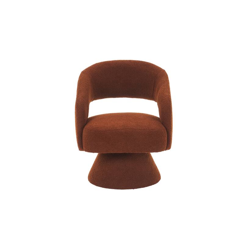 Swivel Accent Chair Armchair, Round Barrel Chair