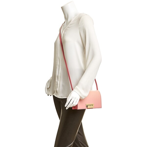 zac zac posen earthette leather crossbody bag