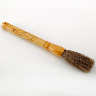 Artissance 13" Small Yellow Bone Hand Painted Calligraphy Brush