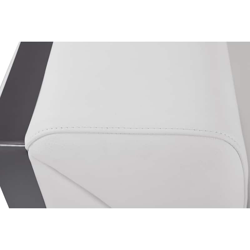 Top Grain Italian Leather Loveseat