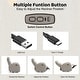 preview thumbnail 15 of 57, Power Swivel Rocker Glider Nursery Recliner with USB Port