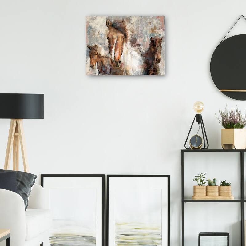 In The Wild By Studio Arts Canvas Art Print