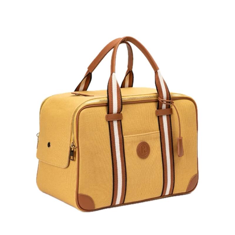 Polo & Luna Madeline Pet Carrier - Tan/Gray