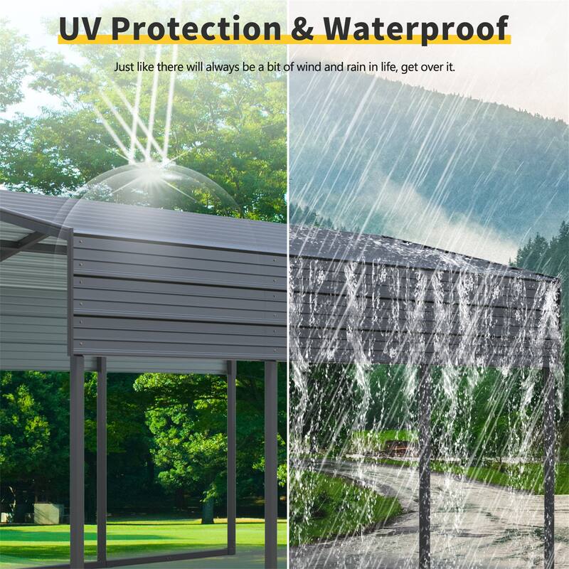 10x15 FT Outdoor Carport