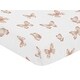 preview thumbnail 3 of 4, Sweet Jojo Designs Pink Taupe Boho Butterfly Girl Fitted Crib Sheet Beige Ivory Bohemian Shabby Chic Watercolor Dusty Rose Mauve