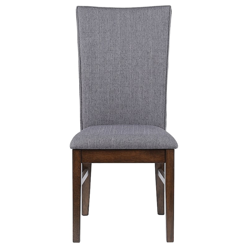 Sherwood Upholstered Dining Side Chair Grey (Set of 2) - 19.25" x 24.00" x 41.75"