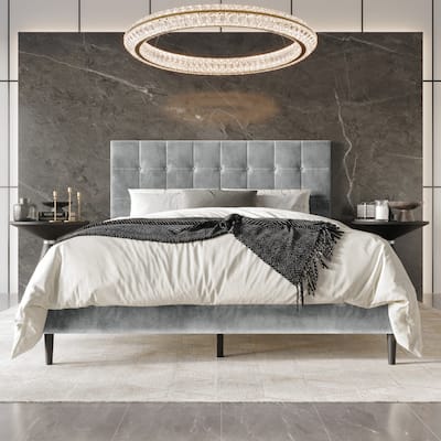 Clayfell Marion Upholstered Platform bed