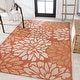 preview thumbnail 111 of 119, JONATHAN Y Marvao Modern Floral Textured Weave Indoor/Outdoor Area Rug