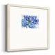 Fleur Bleue IPremium Framed Print - Bed Bath & Beyond - 37895307