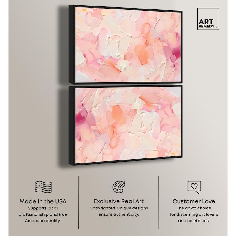 Bouquet Cheetah Canvas by Art Remedy