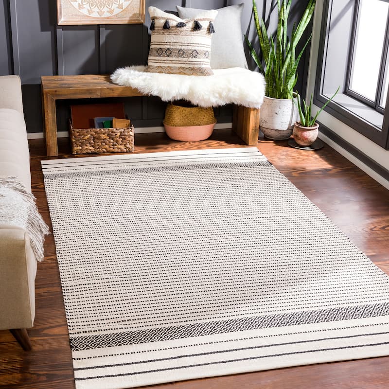 Artistic Weavers Filipp Handmade Nordic Stripe Area Rug