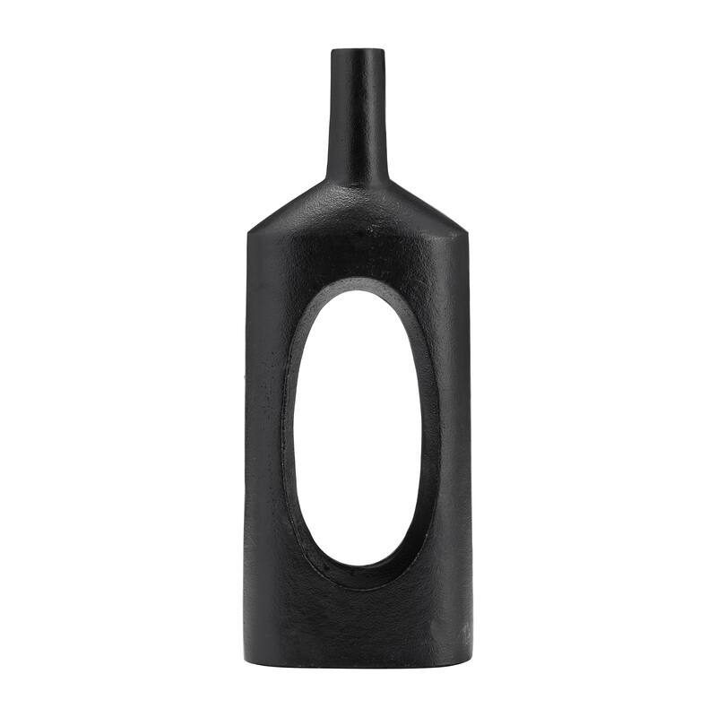 Sagebrook Home Metal, Open Cut Out Vase