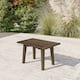 Option Teak-Tea Table Stool