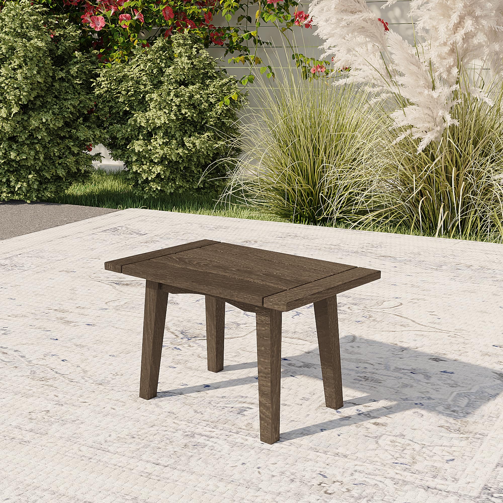 Option Teak-Tea Table Stool