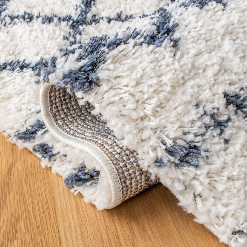 SAFAVIEH Arizona Lotta Shag Moroccan Boho 1.6-inch Rug