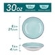 preview thumbnail 24 of 42, vancasso Macaron 4-Piece Multi-Color Dinner Plates Dessert Soup Plates
