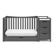 preview thumbnail 9 of 54, Graco Remi 4 in 1 Convertible Crib and Changer