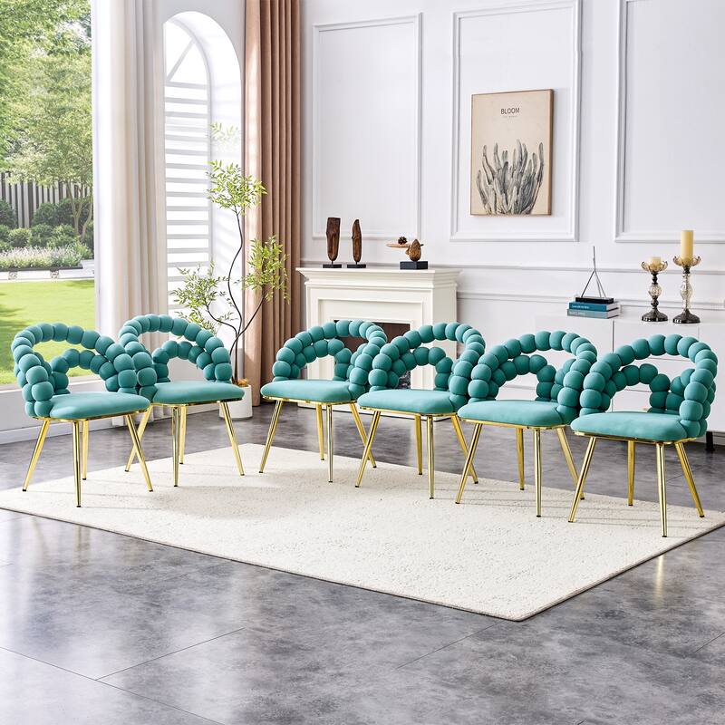 Elegant Side Chair Gold Teal Reception Chair Accent Chair Leisure Chair Meeting Room Chair Office Chair with Metal Legs