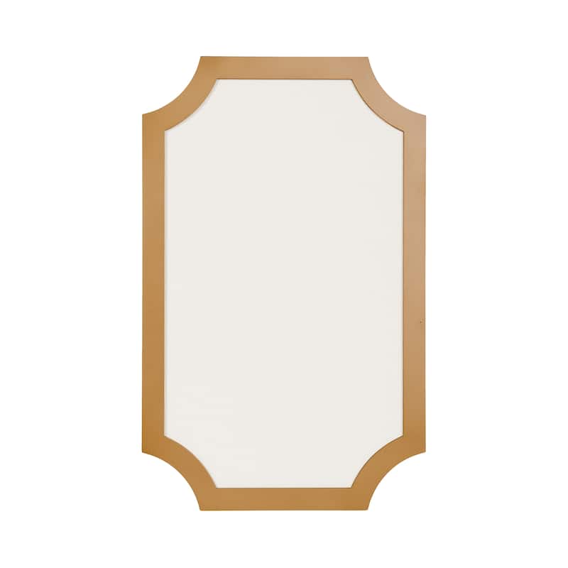 Kate and Laurel Holbrook Scalloped Rectangle Framed Pinboard
