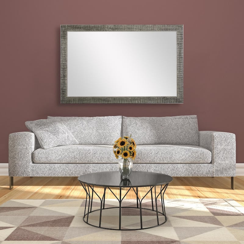 Frame My Mirror Black Framed Mirror, Huntington Design
