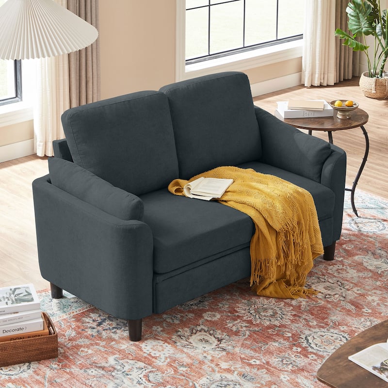 59.06" Loveseat Sofa with Soft Handrest
