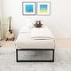 preview thumbnail 9 of 38, VECELO 14 Inch Twin Size Metal Platform Bed Frame,Kids Bed Set of 2, Bed Frame Set of 2