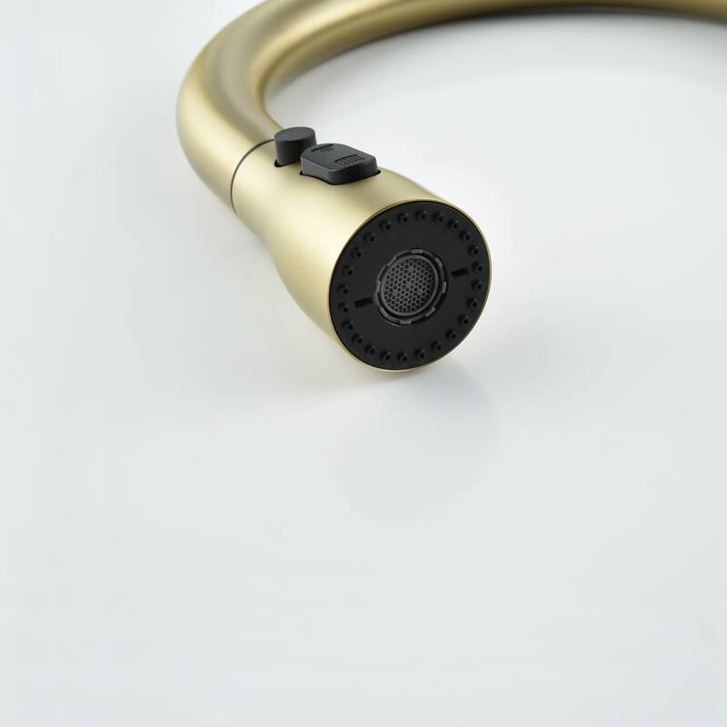 Topcraft Single Handle Pull Down Kitchen Sink Faucet