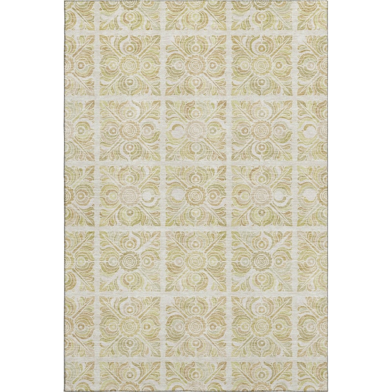 Premium Washable Super Soft Traditional Mosaic Mayfield Rug