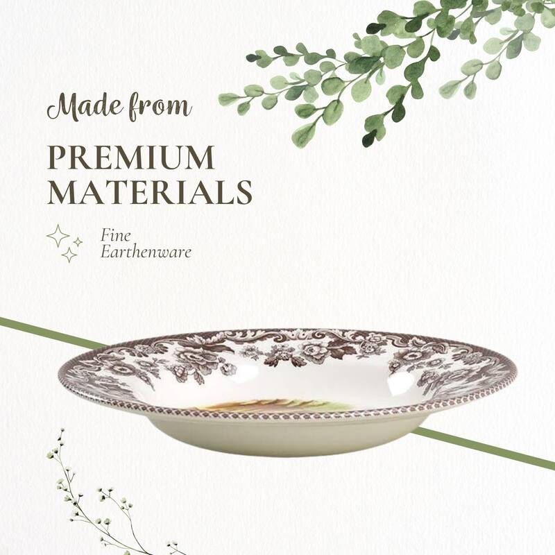 Spode Woodland Soup Plate