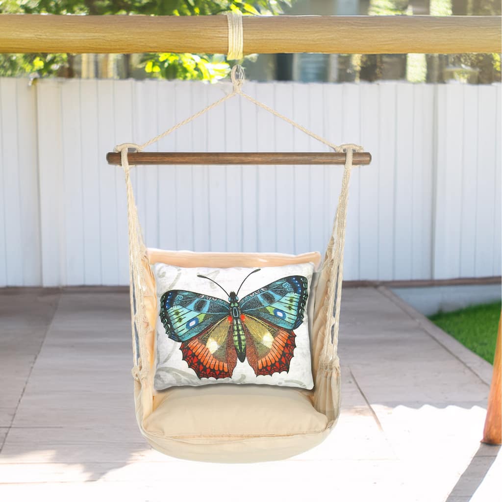 Magnolia Casual Swing Set 4 piece - Magnolia Stripe w/ Butterfly M2