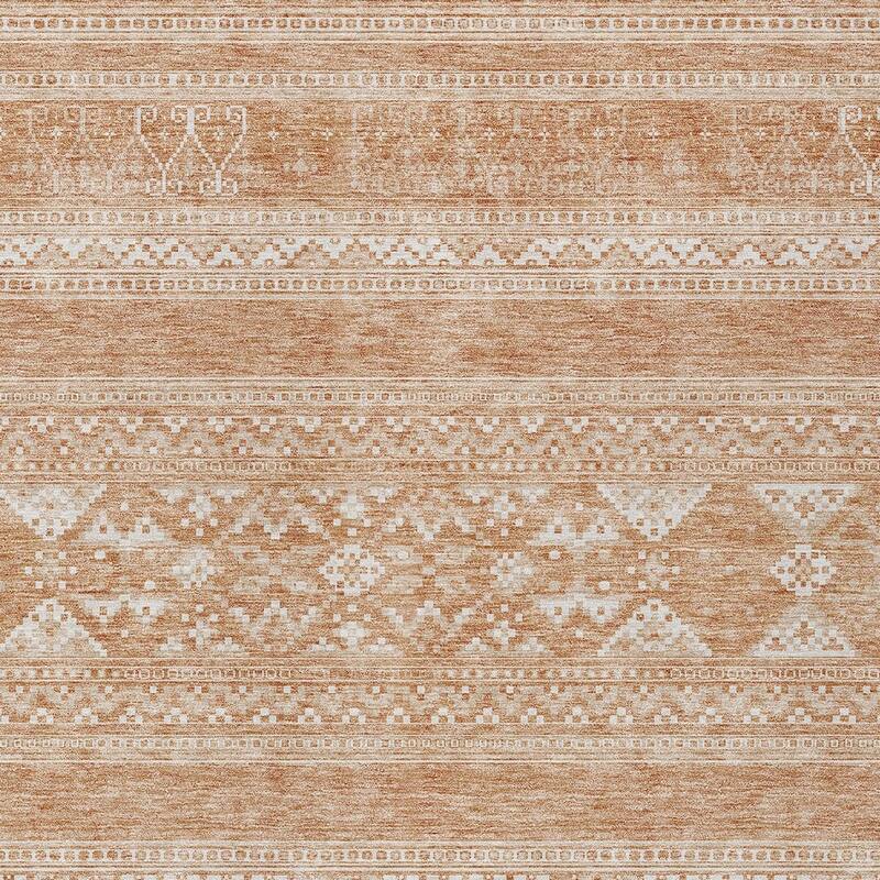 HomeRoots Southwestern Transitional Rectangle Outdoor Rug