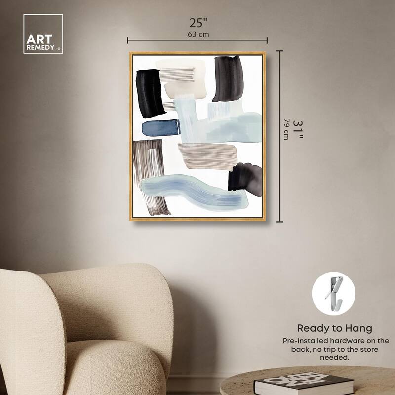Abstract Order Canvas by Art Remedy