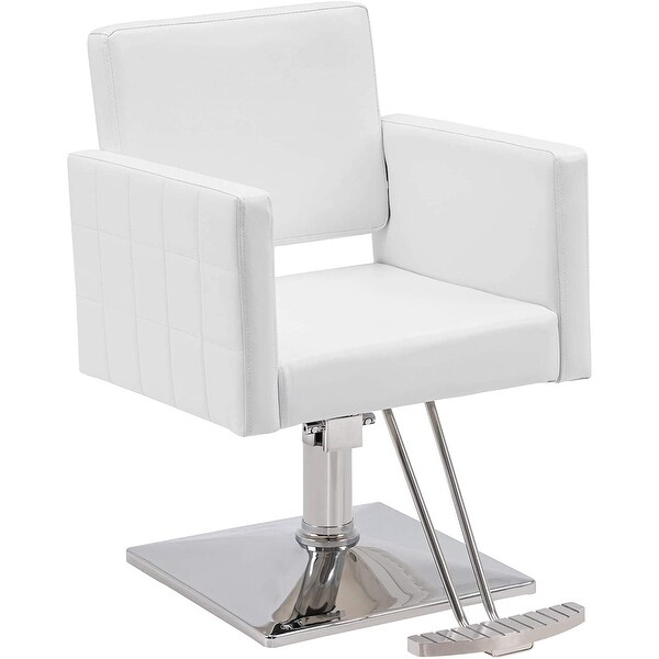 Sleek modern hydraulic barber hotsell chair styling salon beauty