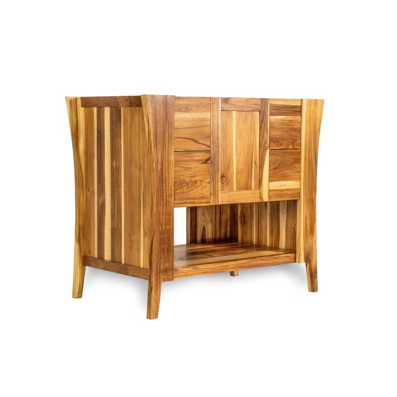 EcoDecors CT-BT-36-1 Curvature, Bathroom Vanity, Bathroom Vanities, Bathroom Vanity Cabinet, Vanity Bathroom, Bath Vanity