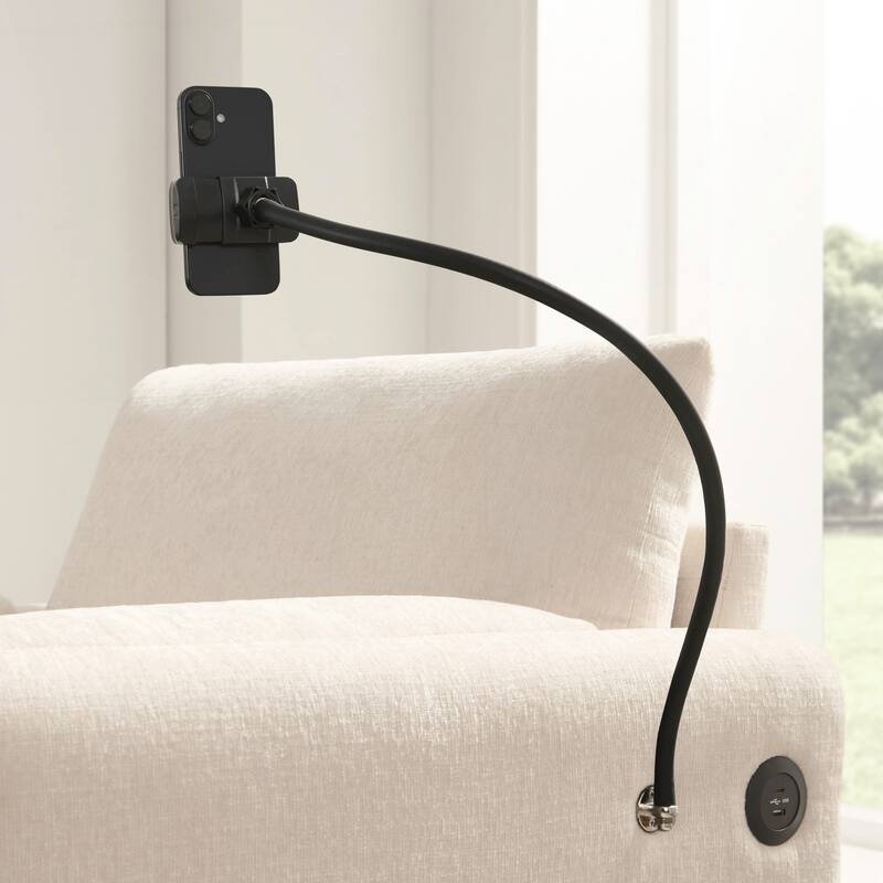 Comfy Chenille Armchair, Modern Cloud Chaise Lounge for Living Room&Apartment - Beige