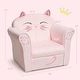preview thumbnail 12 of 59, Costway Kids Cat/Astronaut/Lion/Synthetic Fake Animal/Elephant Sofa - 20’’ X 15’’ X 17’’