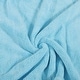 preview thumbnail 7 of 5, 1pcs Soft Absorbent Coral Fleece Hooded Towel for Bathroom Light Blue 53"x31"