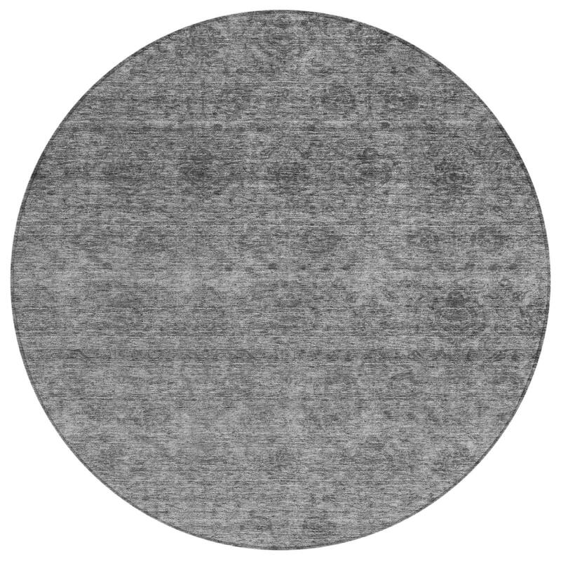 HomeRoots Floral Transitional Rectangle Outdoor Rug