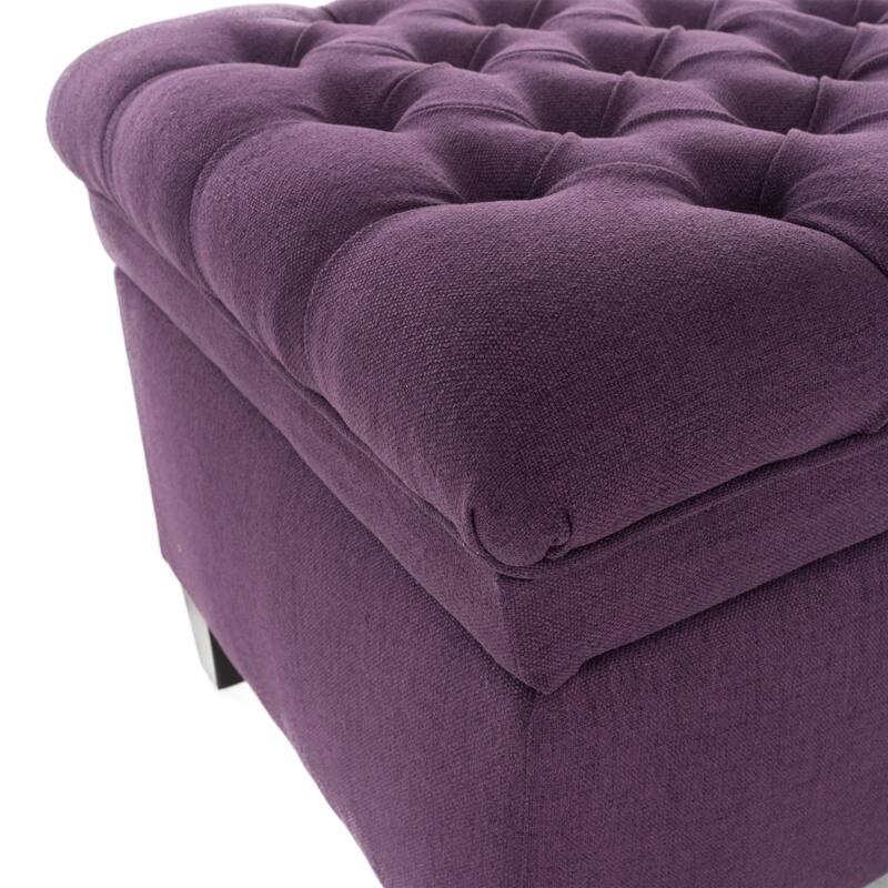 Hastings Tufted Storage Ottoman Bench by Christopher Knight Home